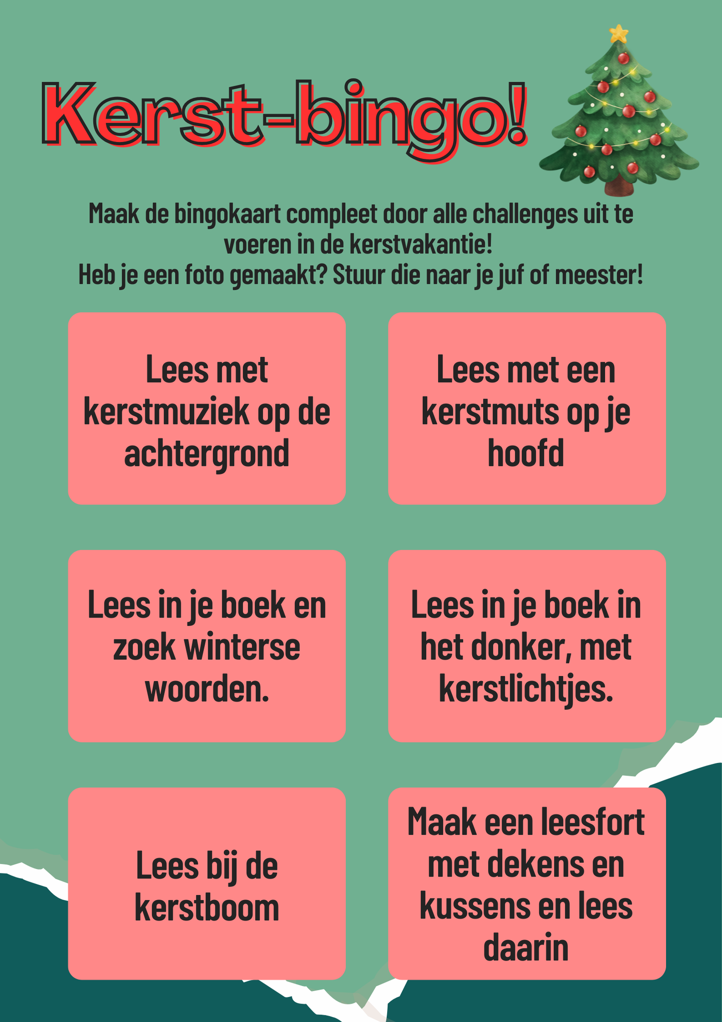 Kerst-bingo - gratis download