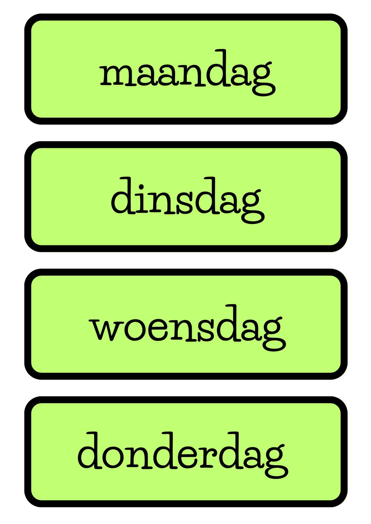 Dagritmekaarten thema 'Toekan'