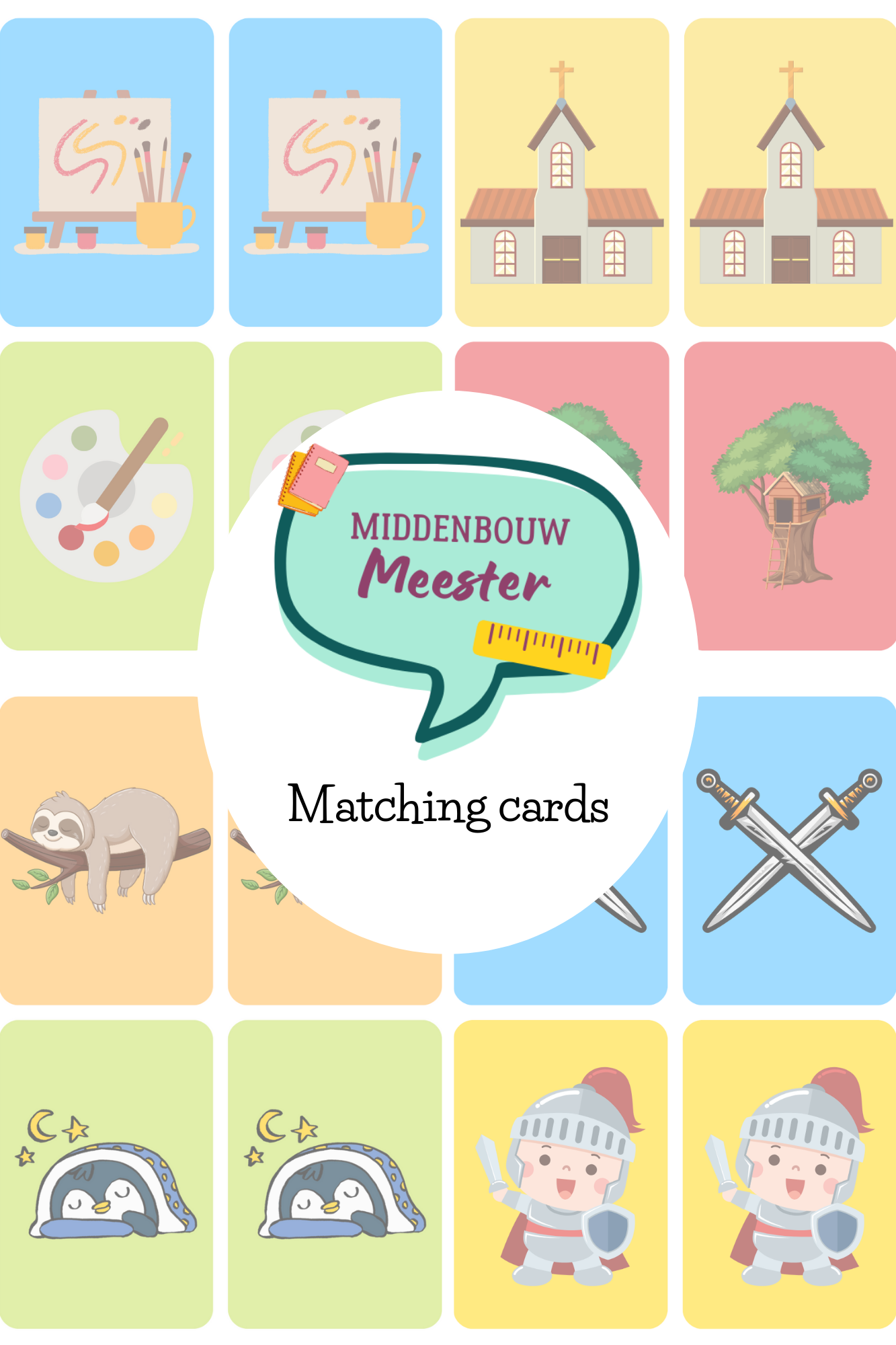 Matching cards