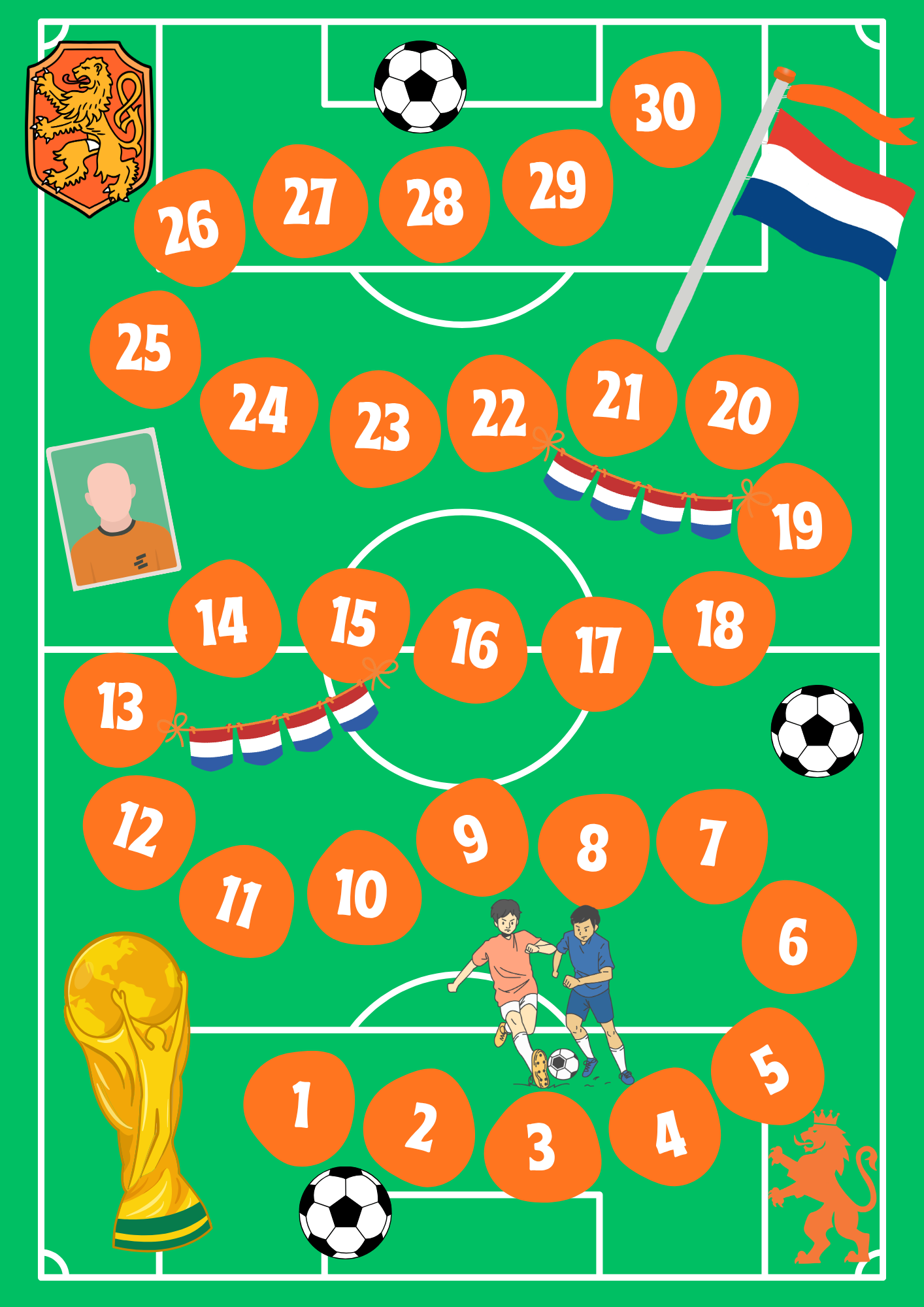 WK Voetbal Rekenspel – groep 4 t/m 6