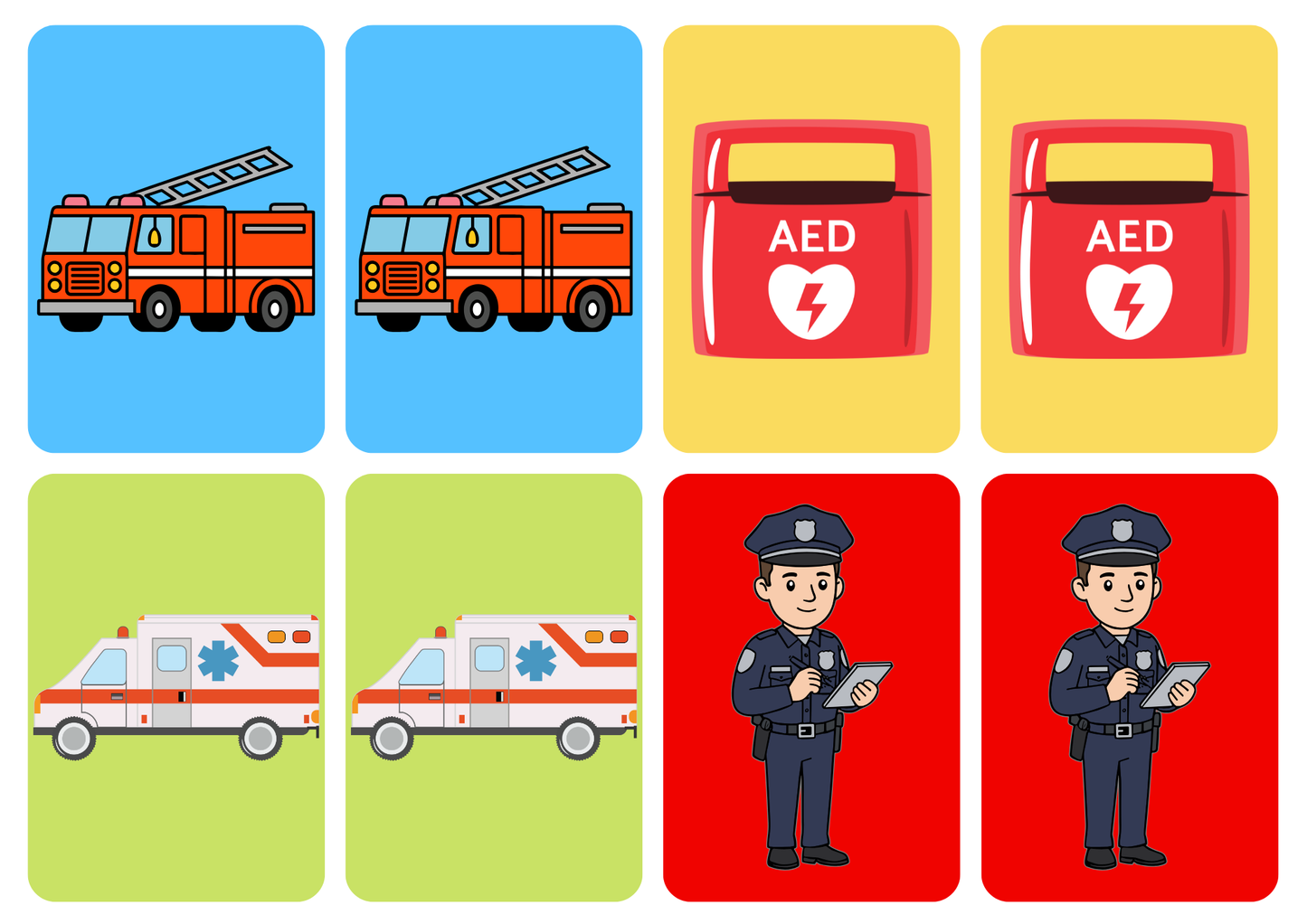 Matching cards thema 'Uitvindingen'