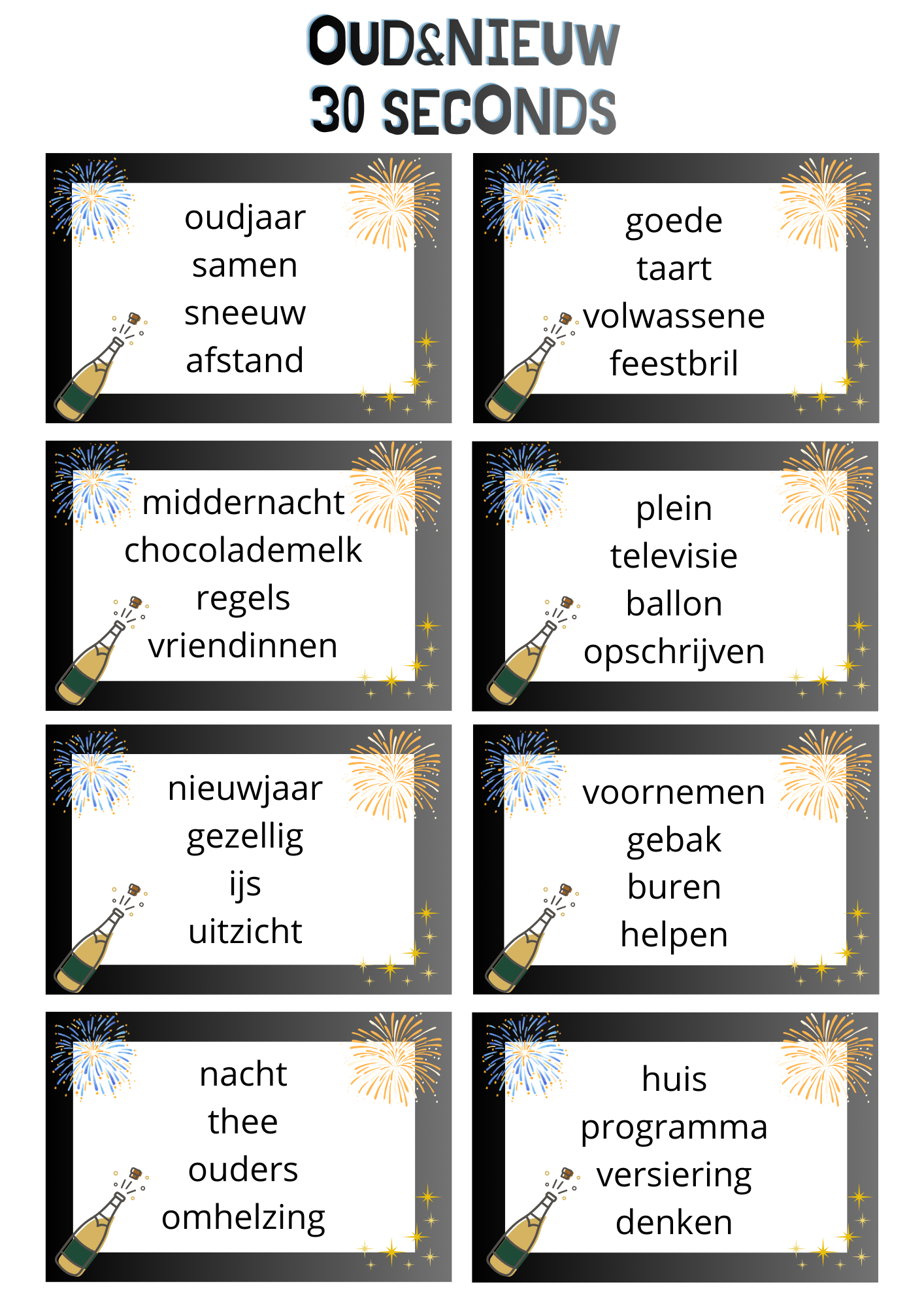 Nieuwjaarsbundel - alles om je start in het nieuwe jaar goed te beginnen!