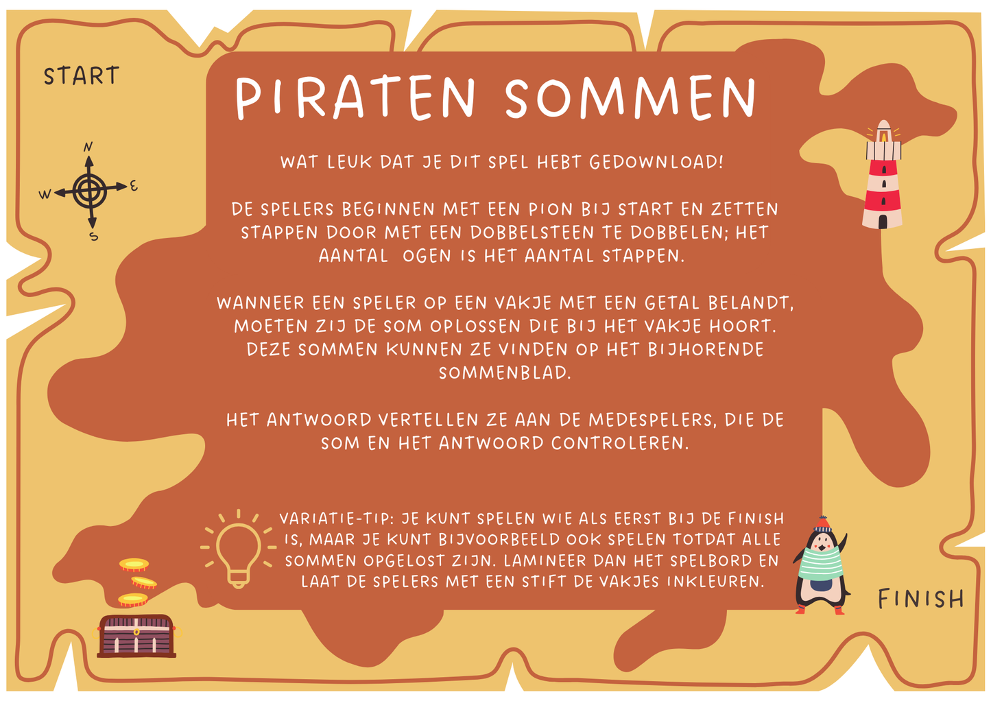 Piraten sommen! - getalbegrip tot 1000