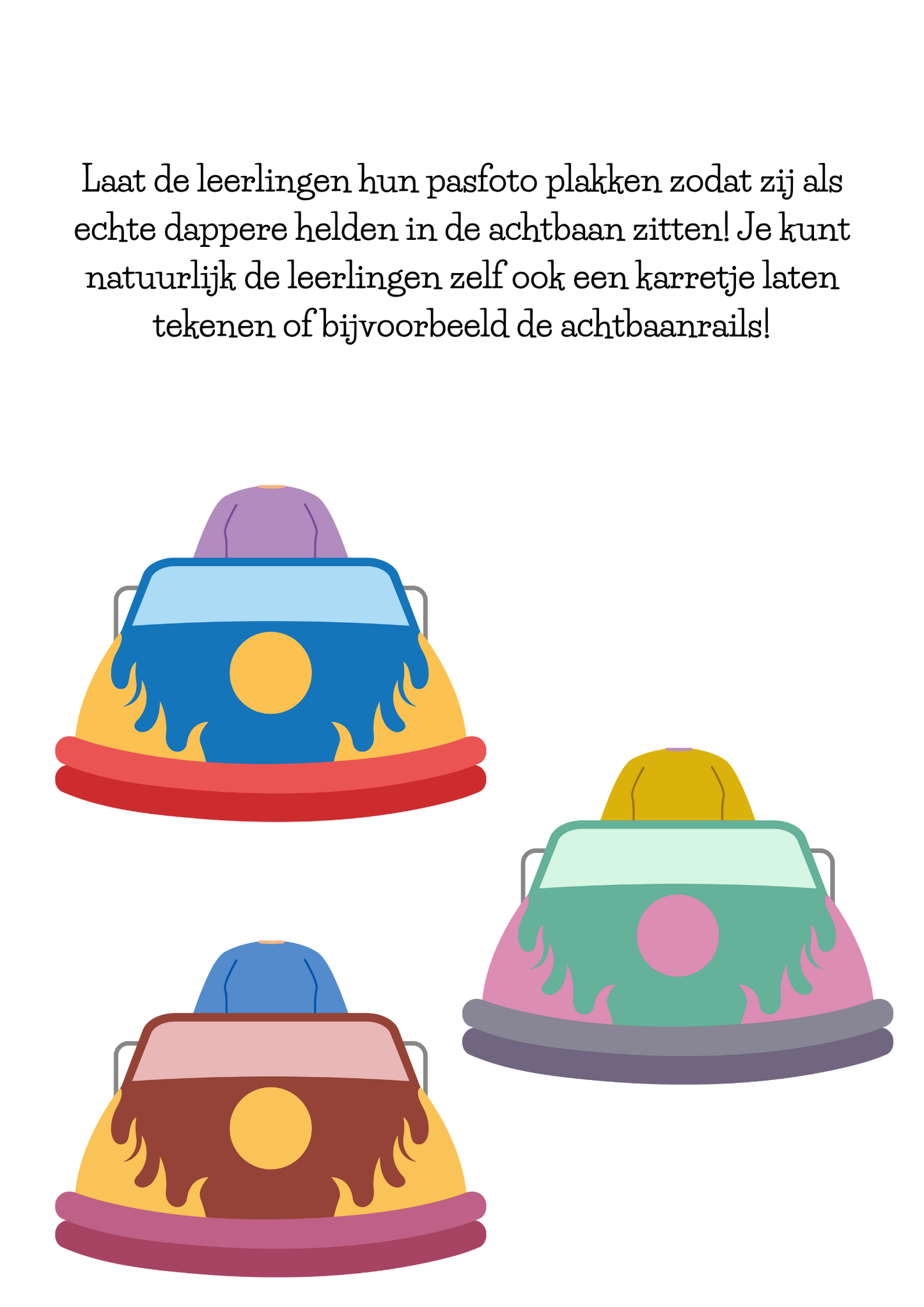 Dagritmekaarten thema 'Pretpark'