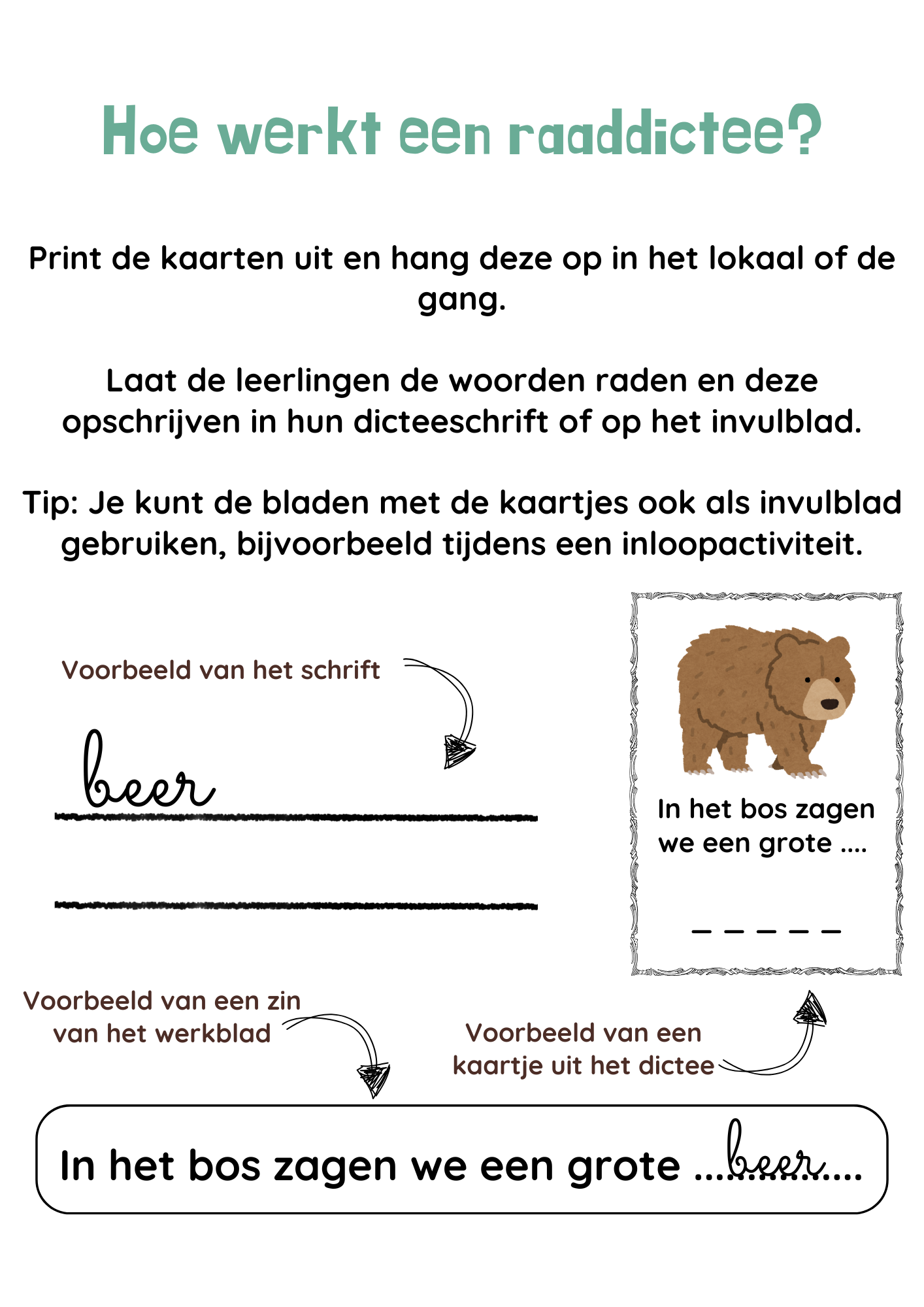 Raaddictee-bundel groep 4