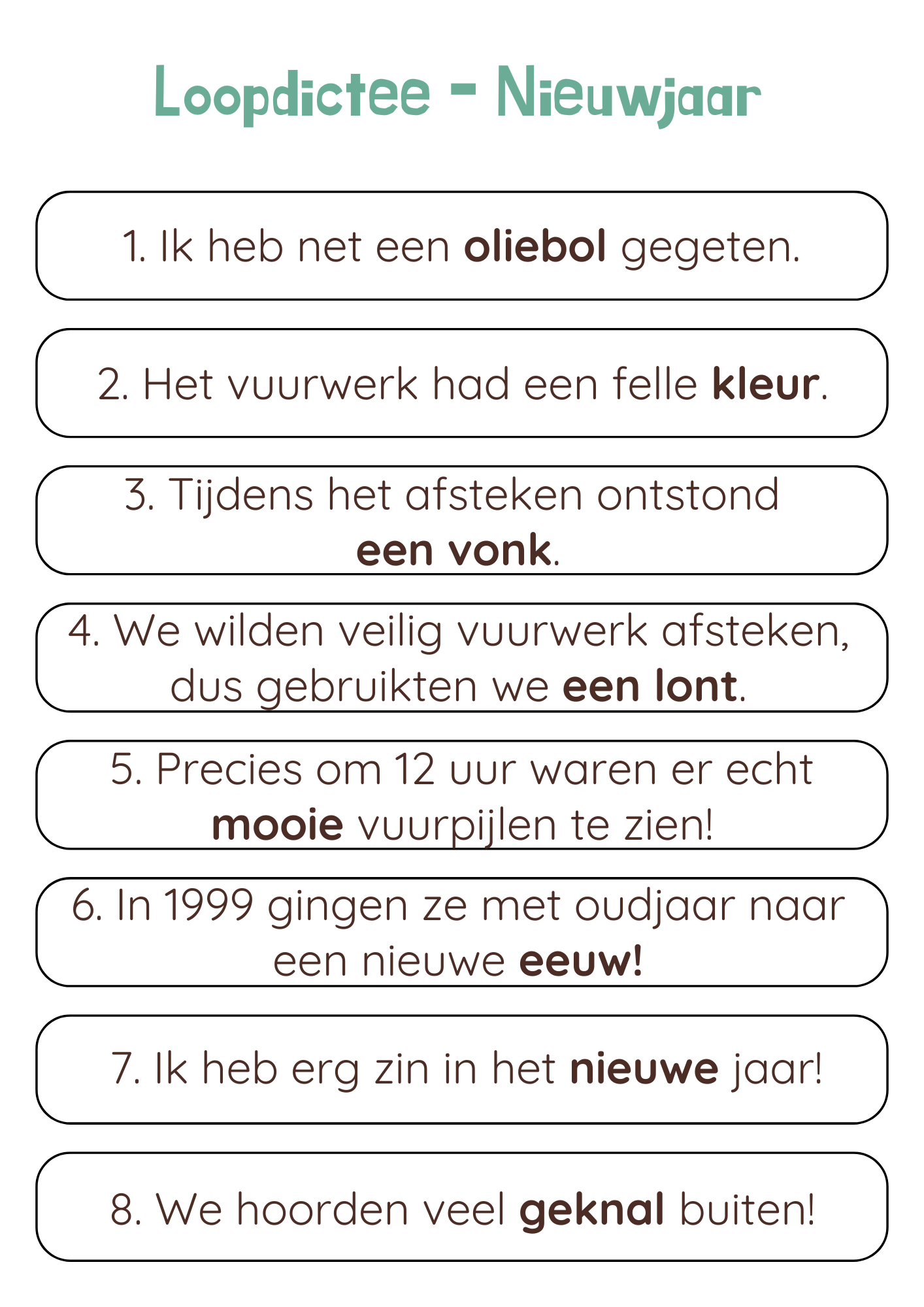 Nieuwjaarsbundel - alles om je start in het nieuwe jaar goed te beginnen!