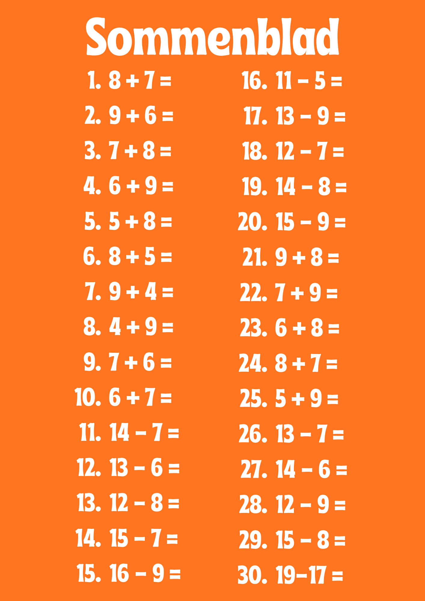 Koningsdag-bundel / Koningsspelen-bundel