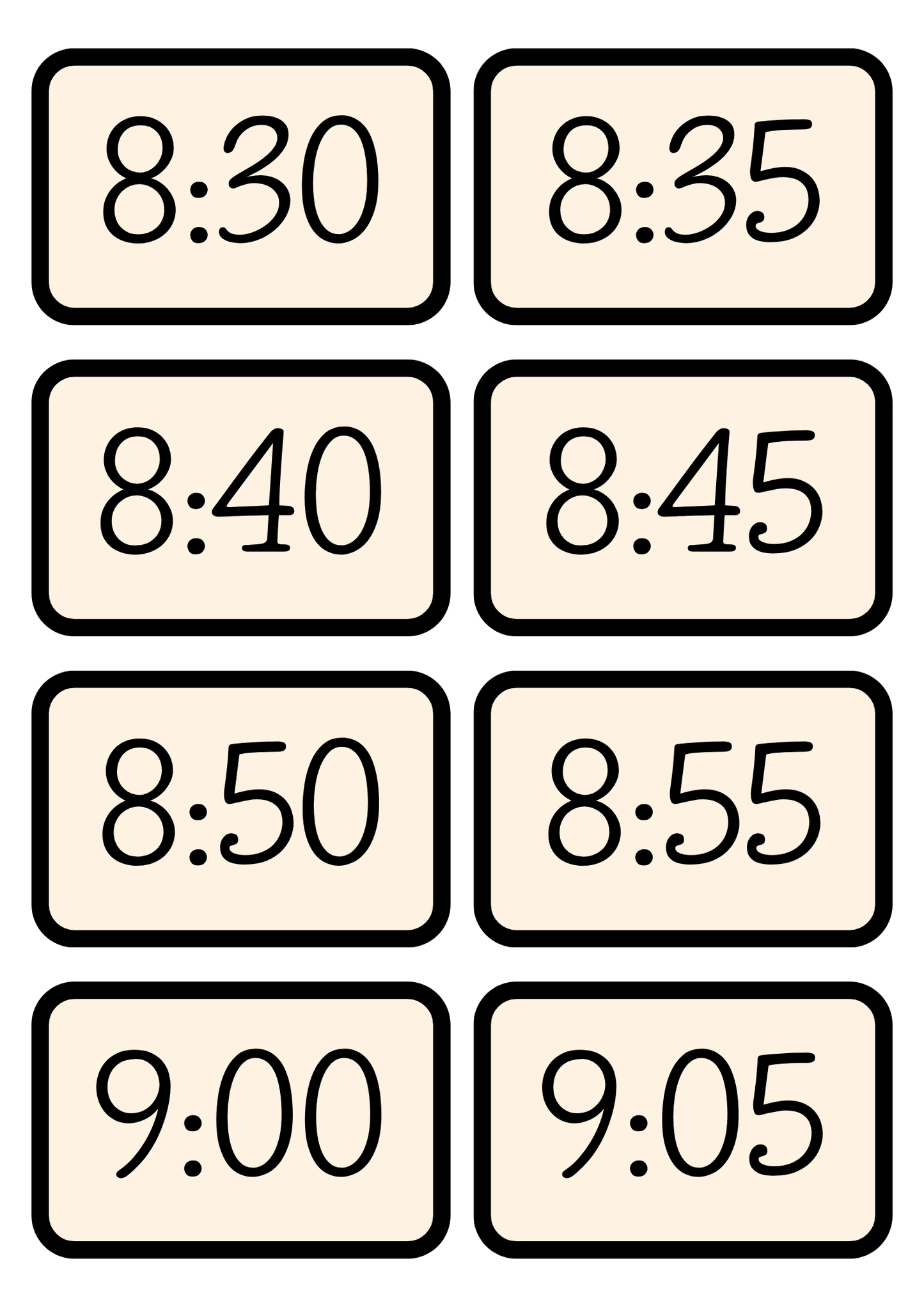 Dagritmekaarten thema 'Europa'