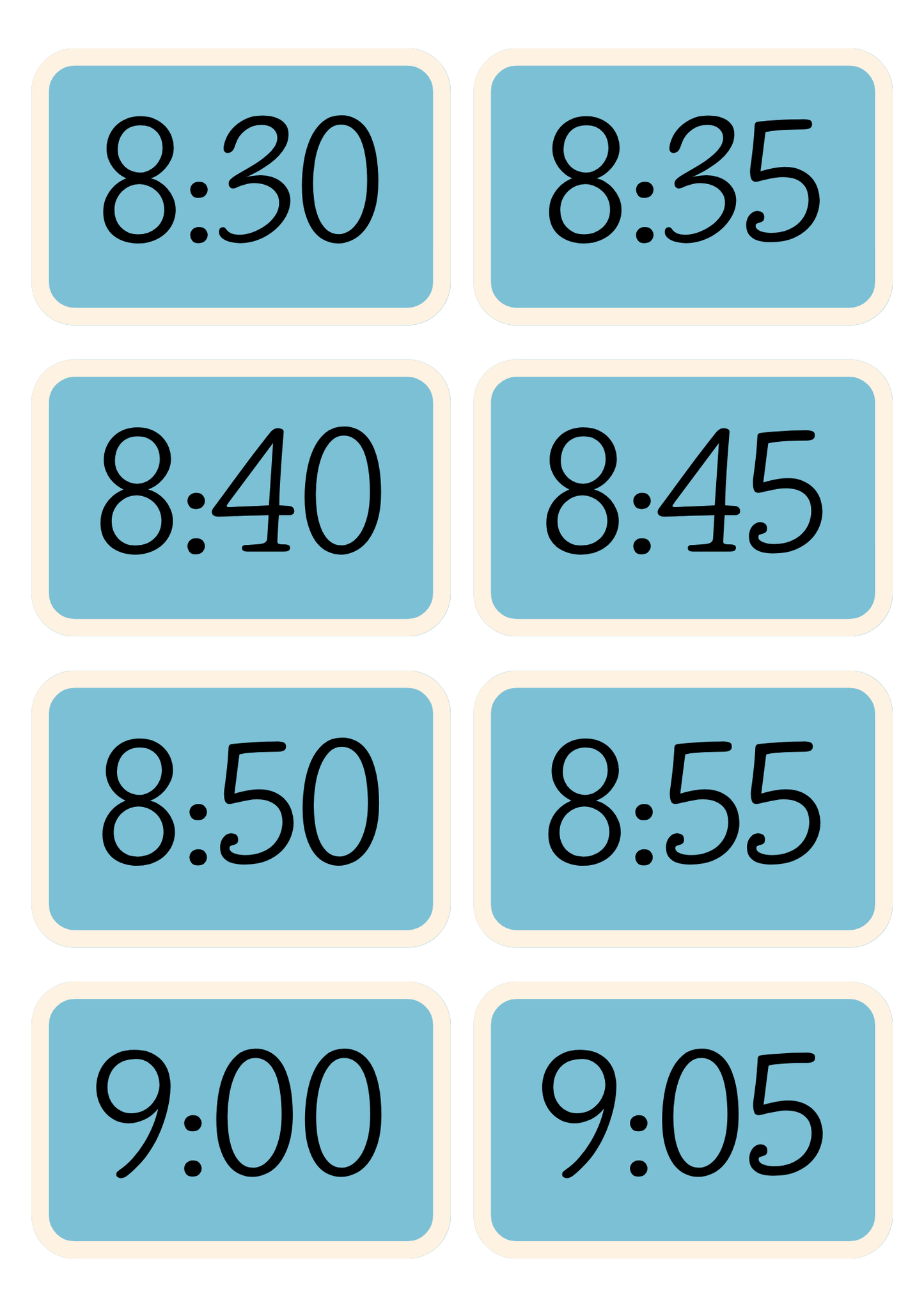 Dagritmekaarten thema 'Pretpark'