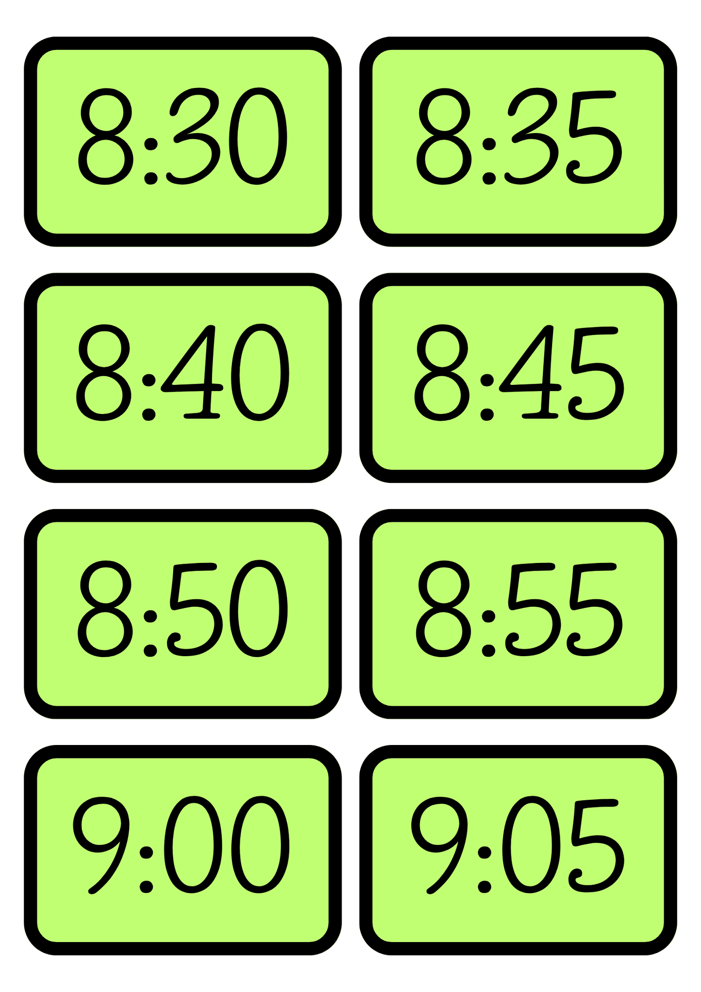 Dagritmekaarten thema 'Toekan'