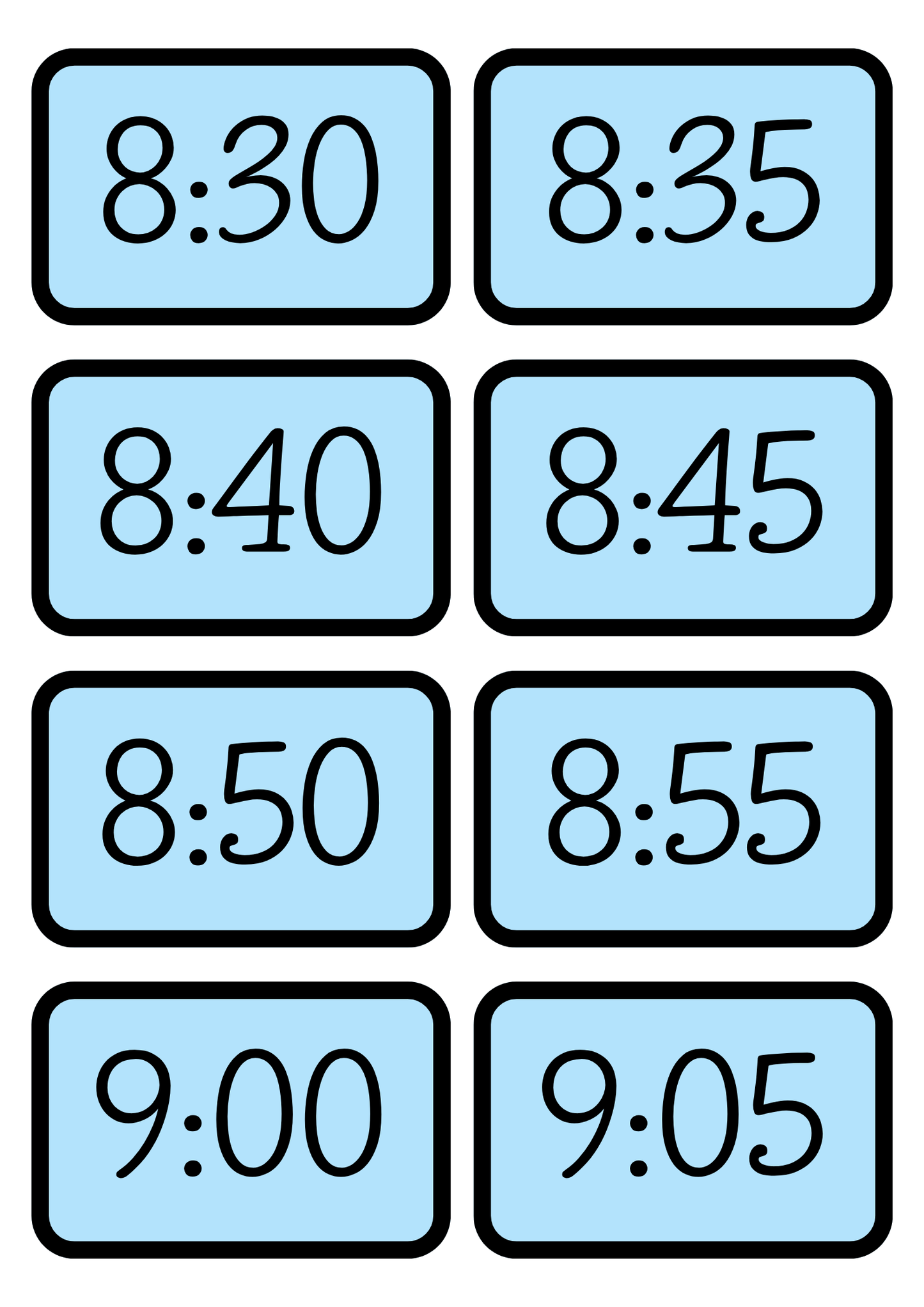 Dagritmekaarten - thema 'Ijsjes'