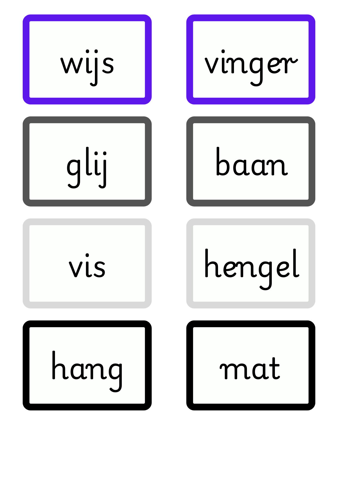 Samenstellingen op het schoolplein - gratis download