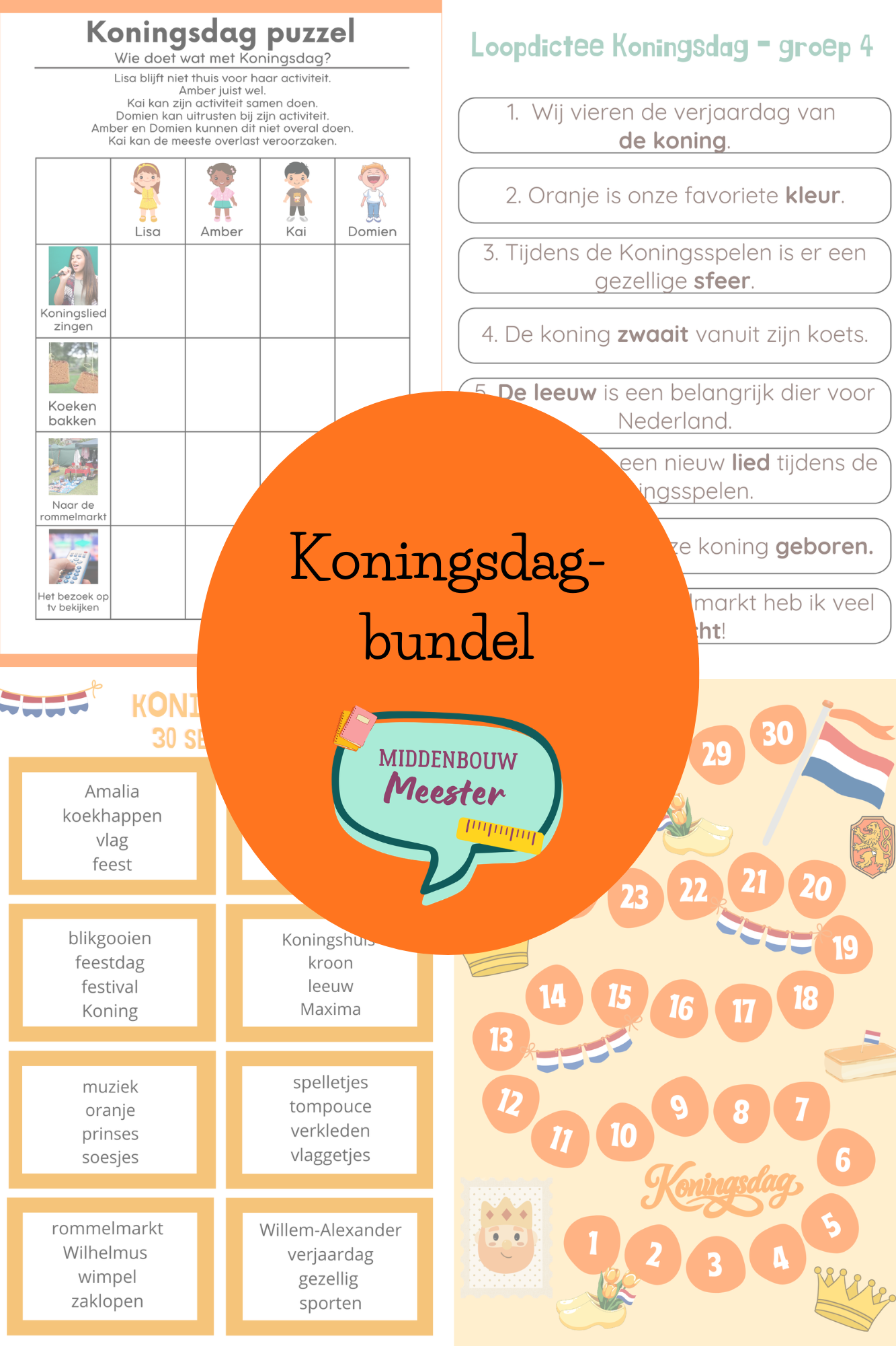 Koningsdag-bundel / Koningsspelen-bundel