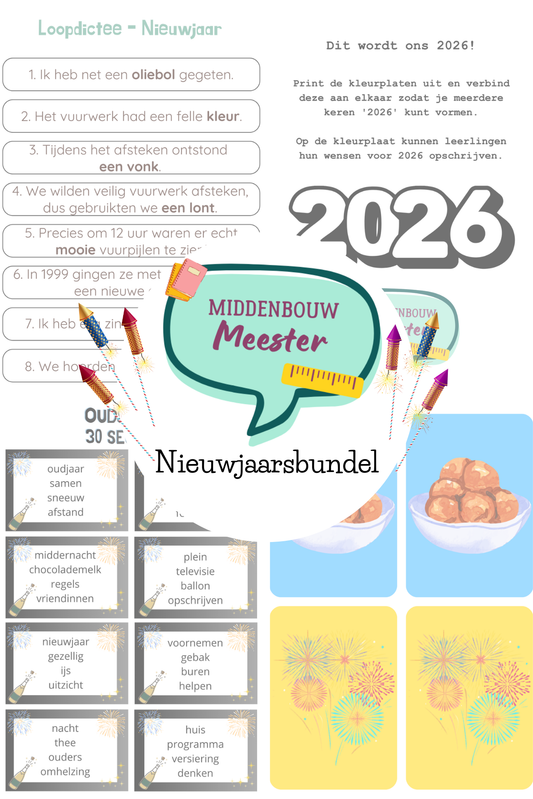 Nieuwjaarsbundel - alles om je start in het nieuwe jaar goed te beginnen!