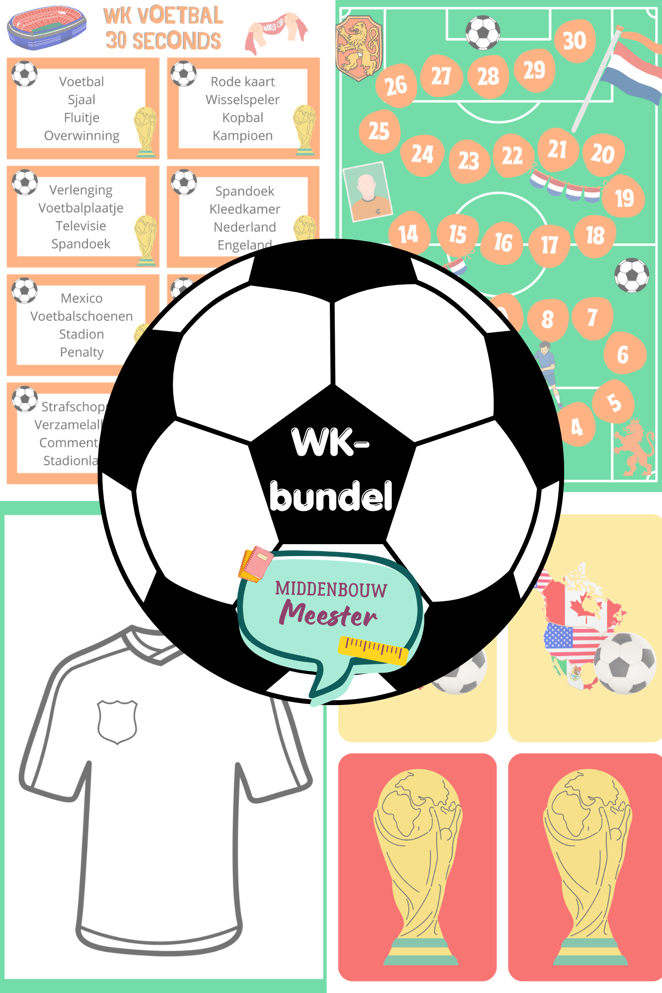 WK-bundel - alles om het WK een succes te maken in jouw klas!