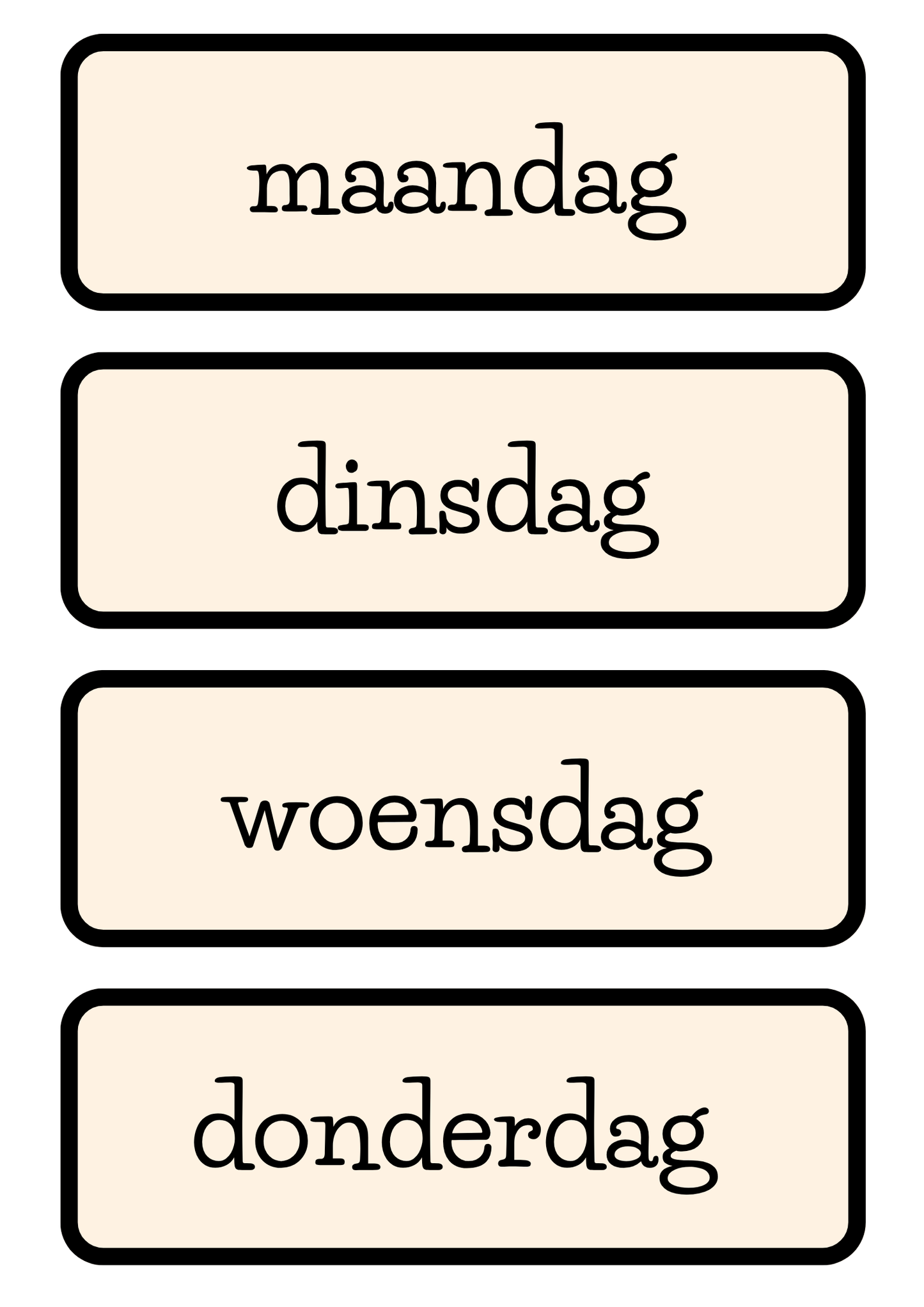 Dagritmekaarten thema 'Honden'