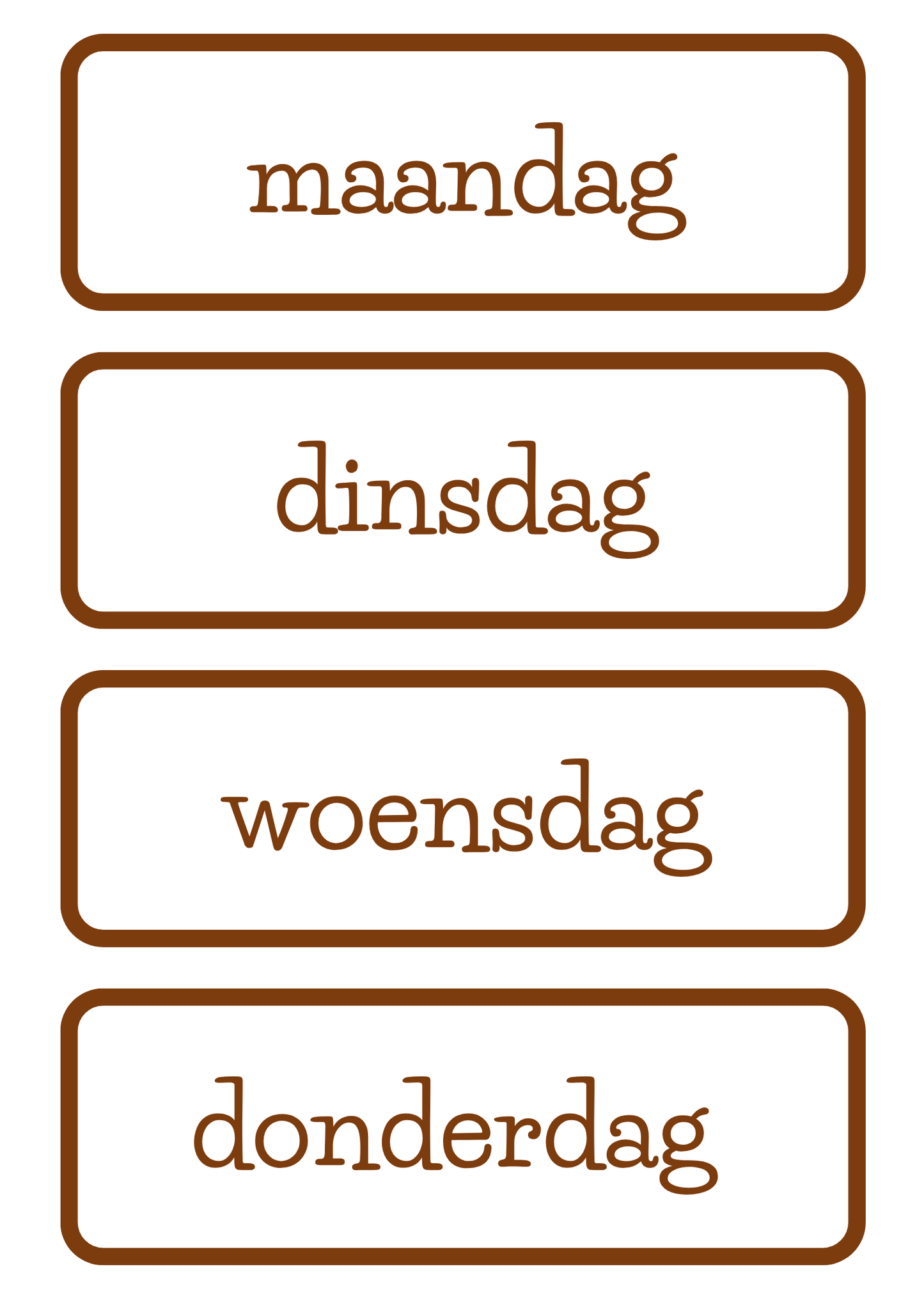Dagritmekaarten thema 'Jungle'