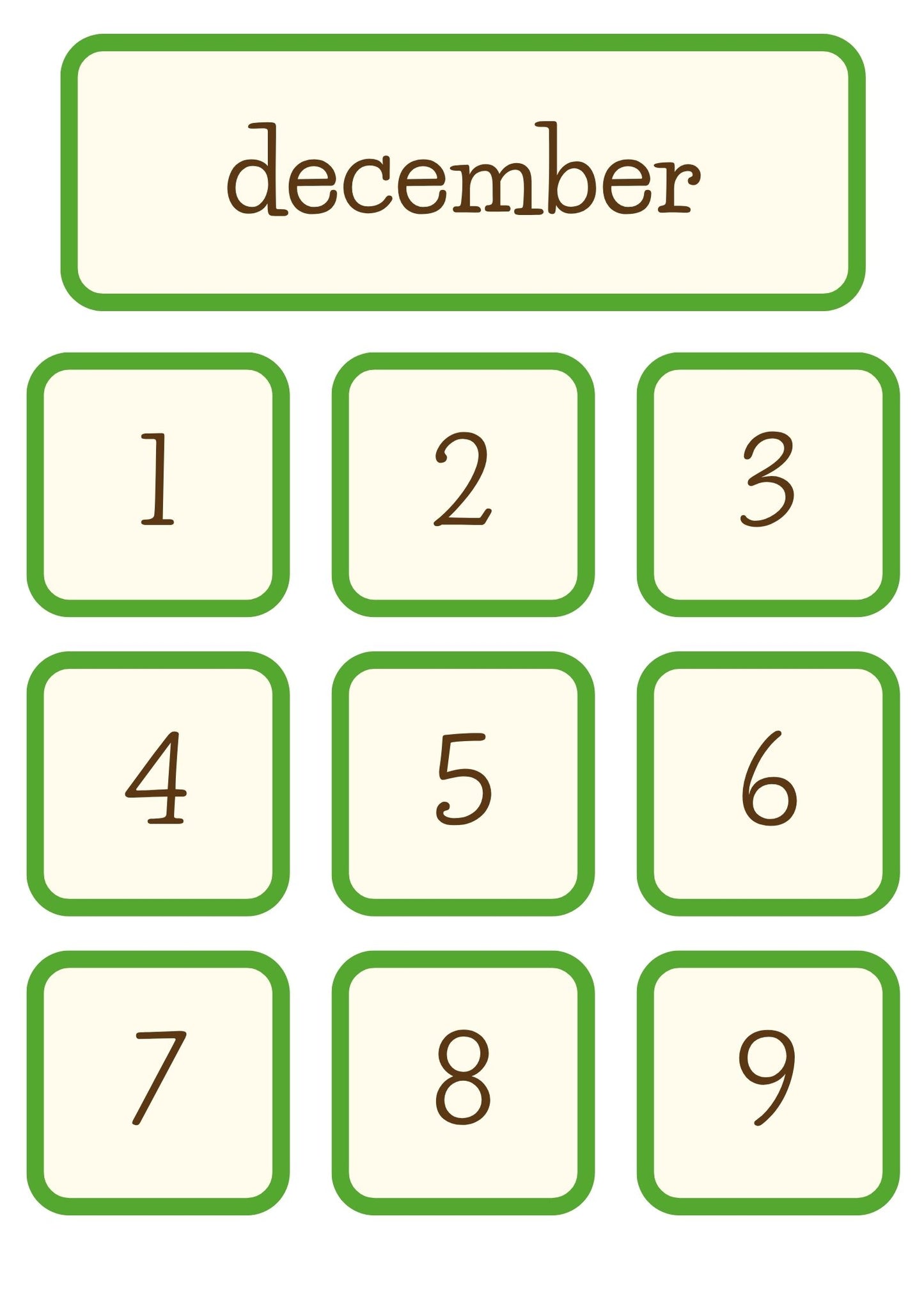 Dagritmekaarten thema 'Planten'